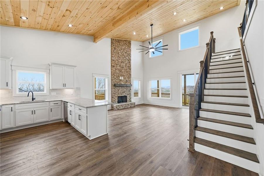 Furnished interior view inside a new home in , Ranger (Image 6).