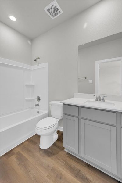 Furnished interior view inside a new home in La Segarra 40', Brookshire (Image 3). Furnished interior view inside a new home in La Segarra 40', Brookshire (Image 3).