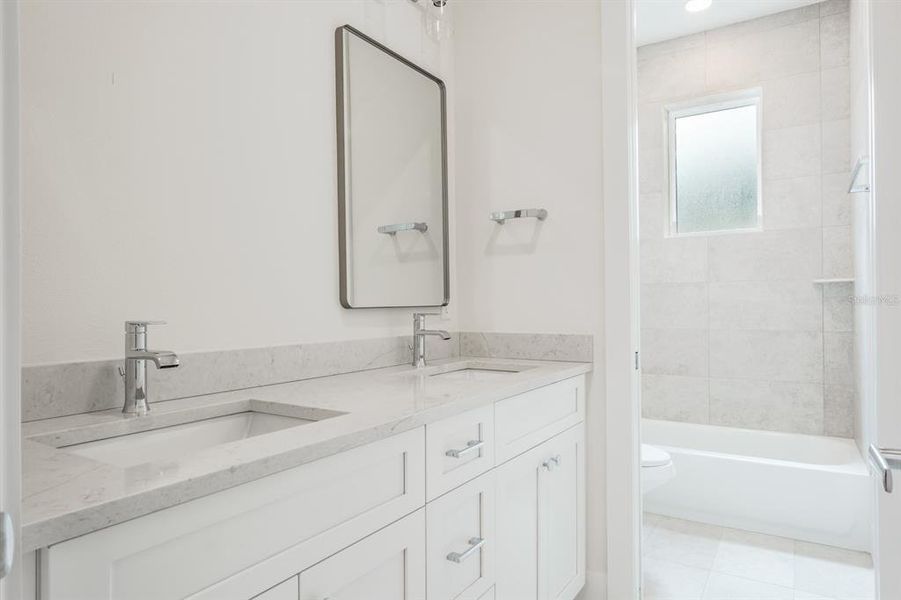 Furnished interior view inside a new home in , Palm Harbor (Image 9).