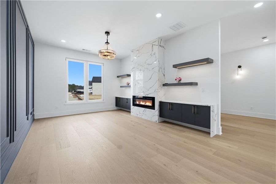 Spacious, unfurnished interior of a new home in , Buford (Image 53).