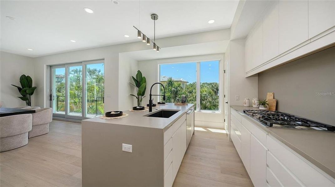 Furnished interior view inside a new home in , Sarasota (Image 7).