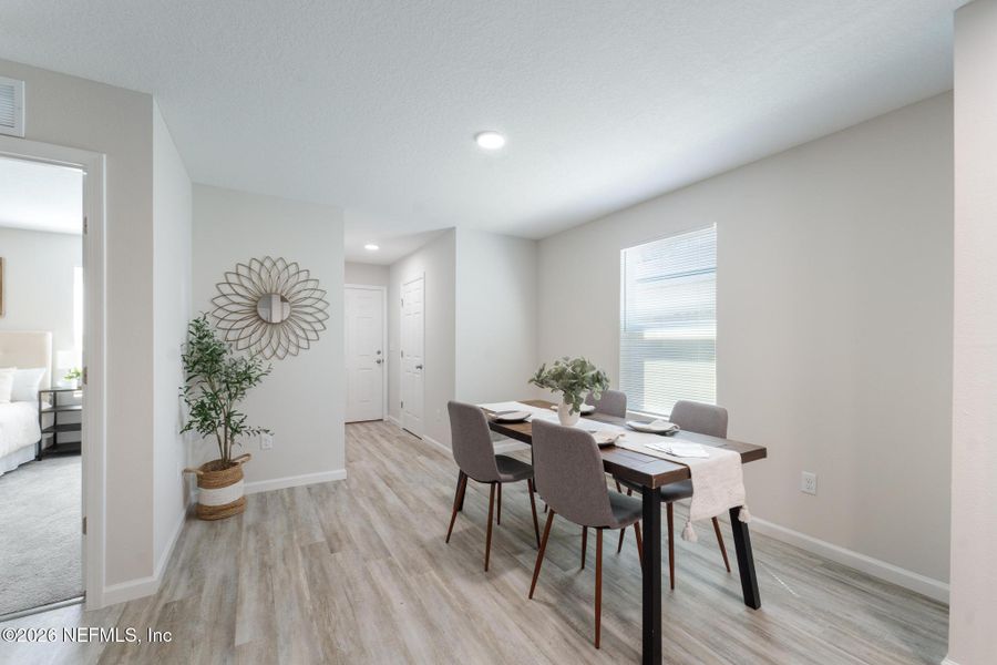 Furnished interior view inside a new home in , Jacksonville (Image 16).