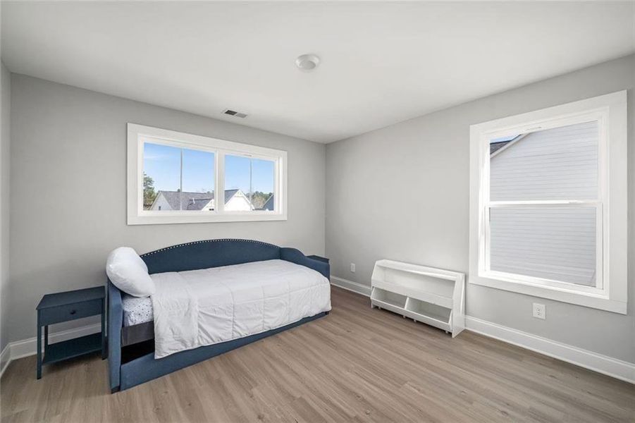 Furnished interior view inside a new home in , Dallas (Image 42).