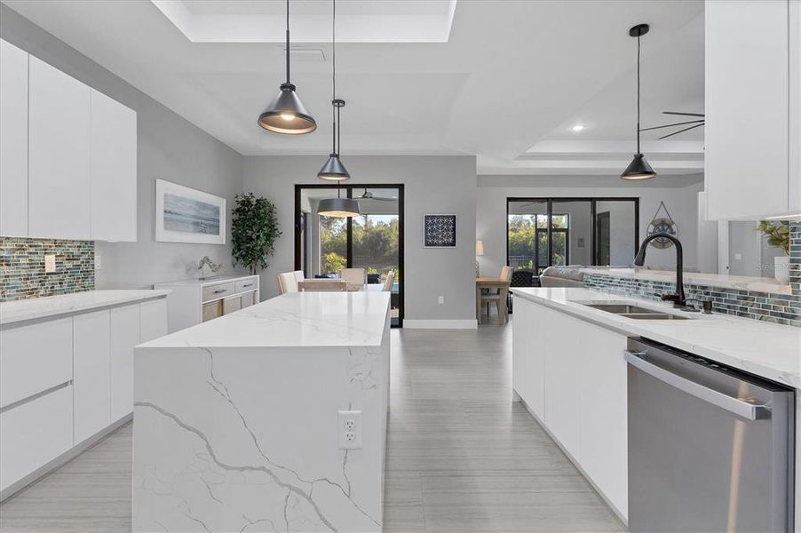 Furnished interior view inside a new home in , Rotonda West (Image 19). Furnished interior view inside a new home in , Rotonda West (Image 19).