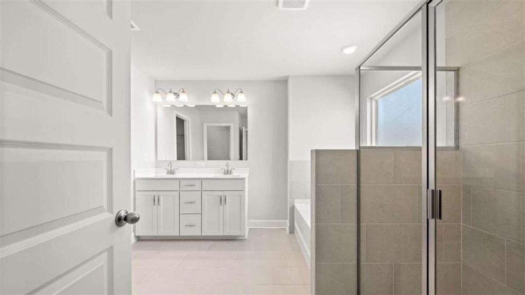Furnished interior view inside a new home in Evergreen Crossing, Locust Grove (Image 7).