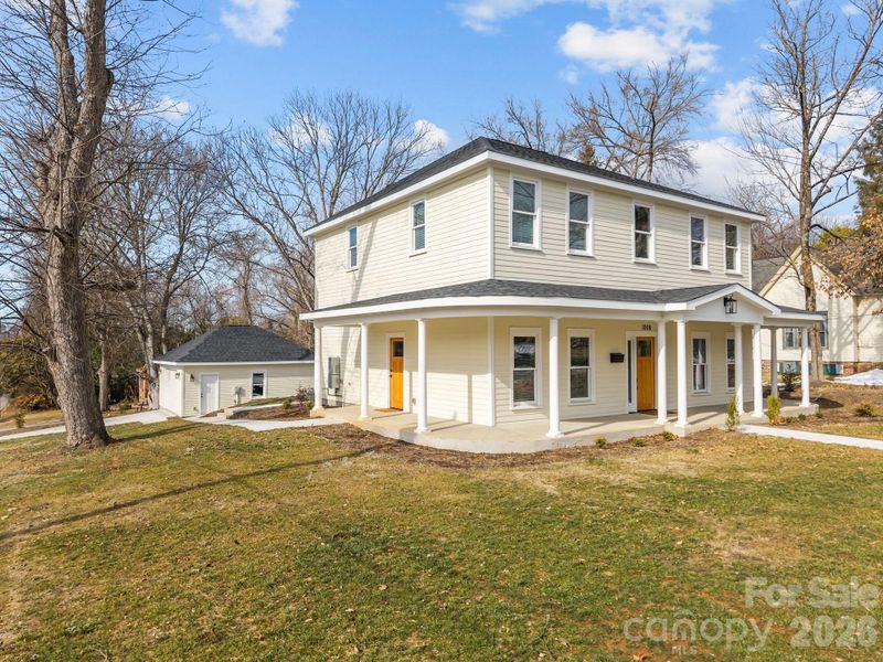 Exterior details and patio area of a home in , Salisbury (Image 3).