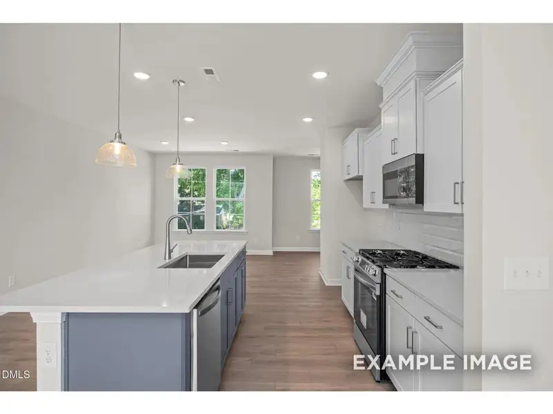 Furnished interior view inside a new home in Camden Park, Knightdale (Image 3).