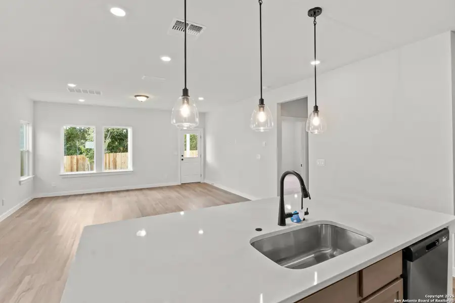 Furnished interior view inside a new home in August Fields, New Braunfels (Image 9). Furnished interior view inside a new home in August Fields, New Braunfels (Image 9).