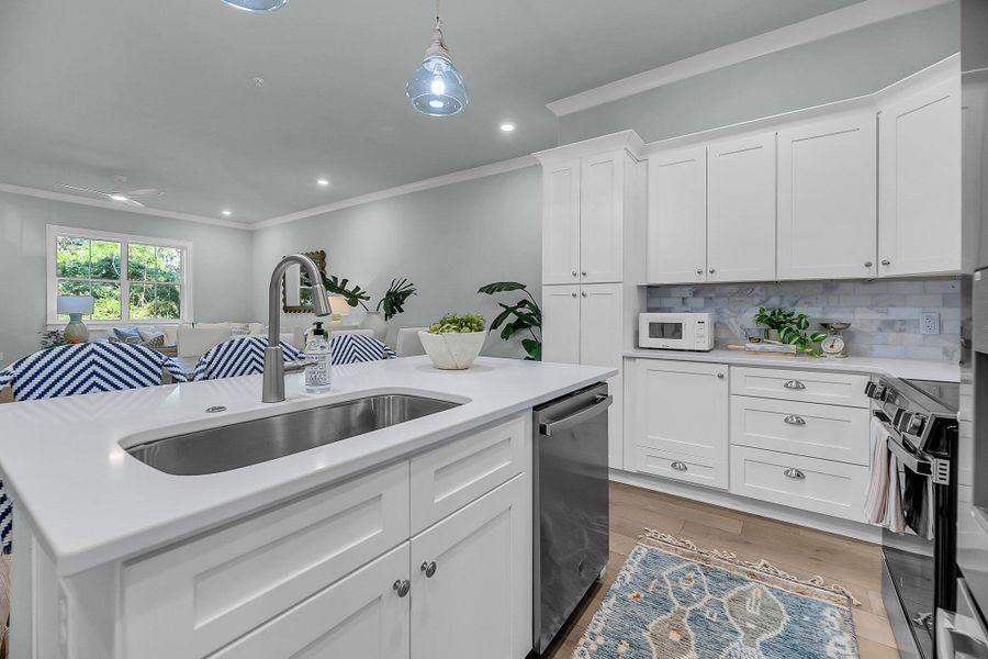 Furnished interior view inside a new home in , Johns Island (Image 17).