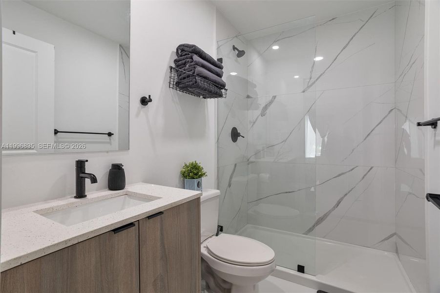 Furnished interior view inside a new home in , Florida City (Image 19).