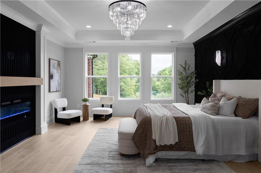 Furnished interior view inside a new home in , Buford (Image 51). Furnished interior view inside a new home in , Buford (Image 51).