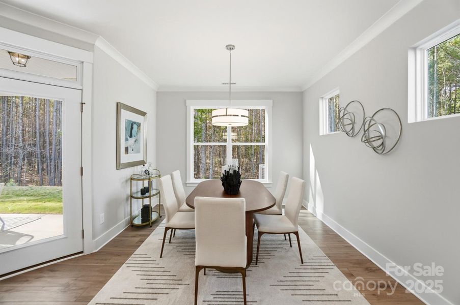 Furnished interior view inside a new home in Rone Creek, Waxhaw (Image 36).