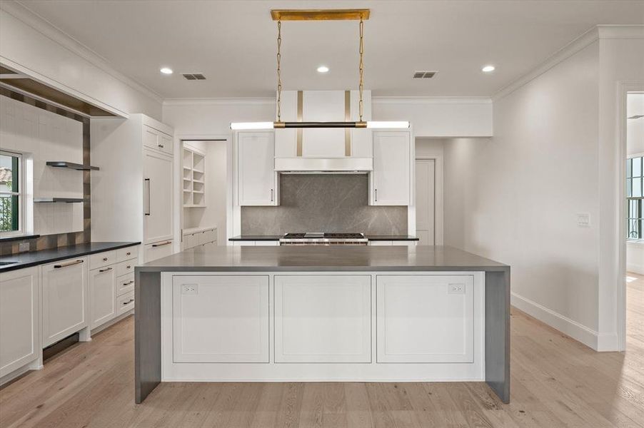 Kitchen with Butcher Block Countertop Kitchen with Butcher Block Countertop