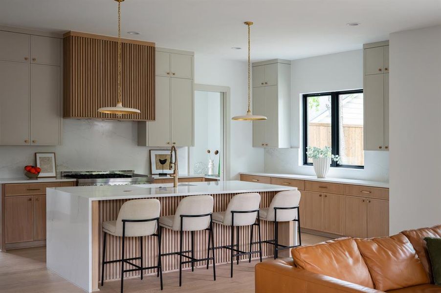 Furnished interior view inside a new home in , Dallas (Image 7).