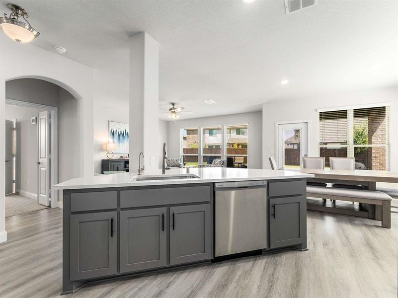 Furnished interior view inside a new home in Emerald Vista, Wylie (Image 29). Furnished interior view inside a new home in Emerald Vista, Wylie (Image 29).