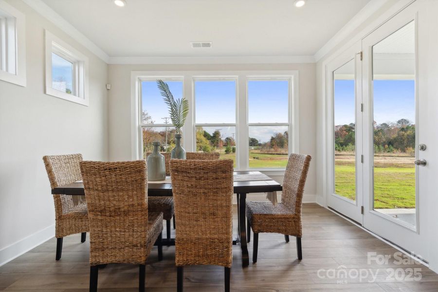 Furnished interior view inside a new home in Oakridge Farms, Mooresville (Image 12).