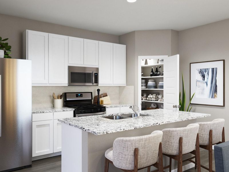 Photos are a representation of the floor plan. Options and interior selections will vary.