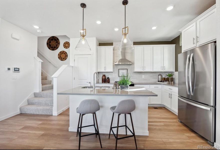 Furnished interior view inside a new home in Villas at Vantage, Berthoud (Image 6).