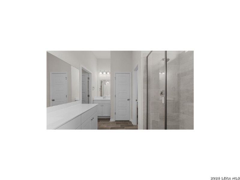 Furnished interior view inside a new home in Hunter's Ranch, San Antonio (Image 6).