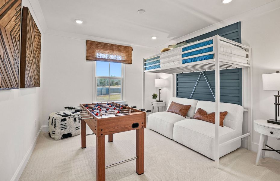 Furnished interior view inside a new home in Riverstone, Monroe (Image 18).