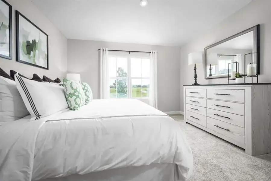 Furnished interior view inside a new home in Emerald Fields Villas, Hudson (Image 7).