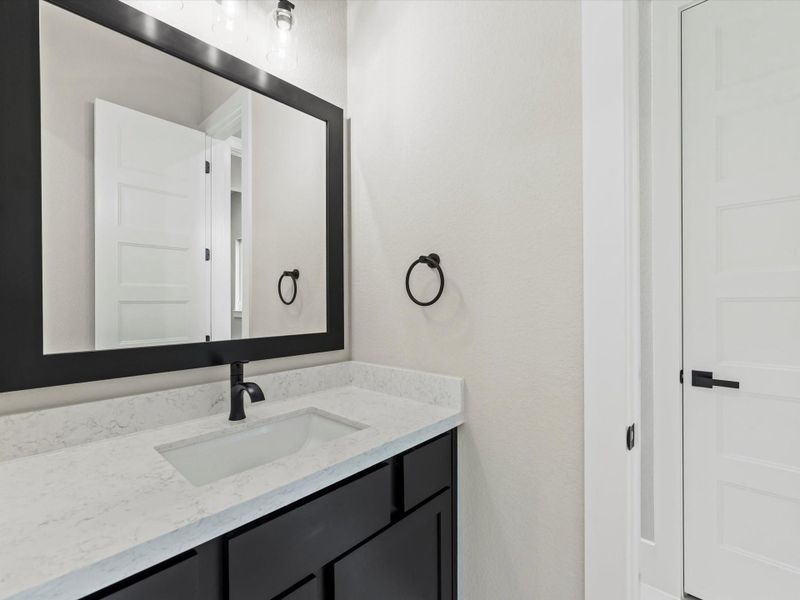 Jack in Jill bathroom (sink for bedroom 4) Jack in Jill bathroom (sink for bedroom 4)