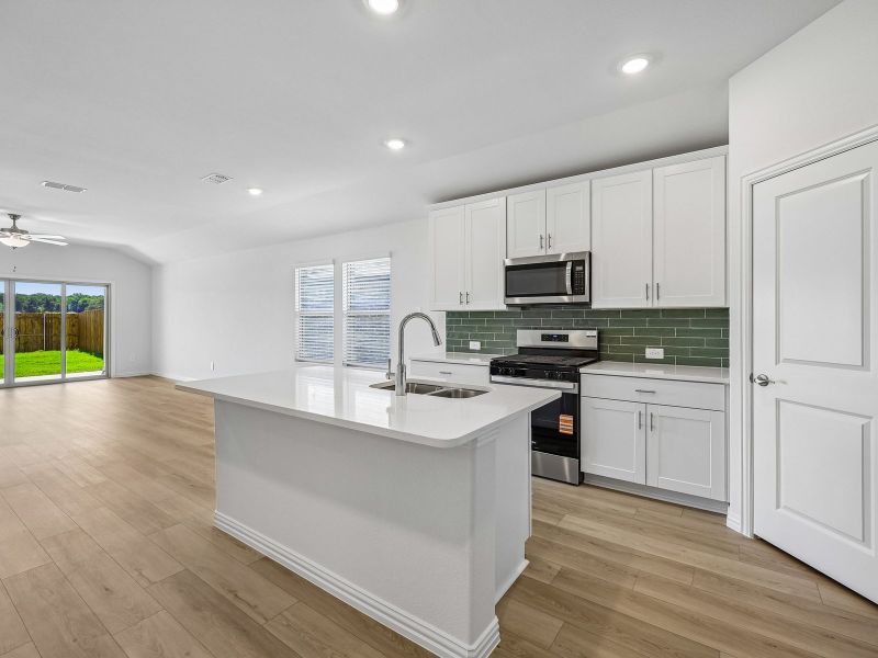 Furnished interior view inside a new home in Stella Hills, Denton (Image 6).