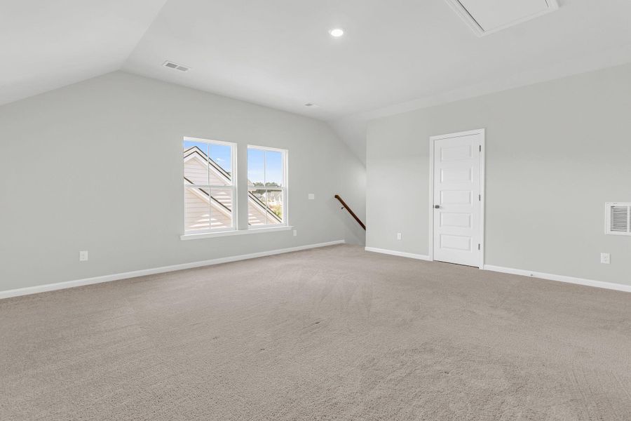 Spacious, unfurnished interior of a new home in Horizons at Summers Corner | 55+, Summerville (Image 24).