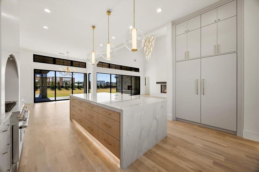 Furnished interior view inside a new home in , Heath (Image 6).