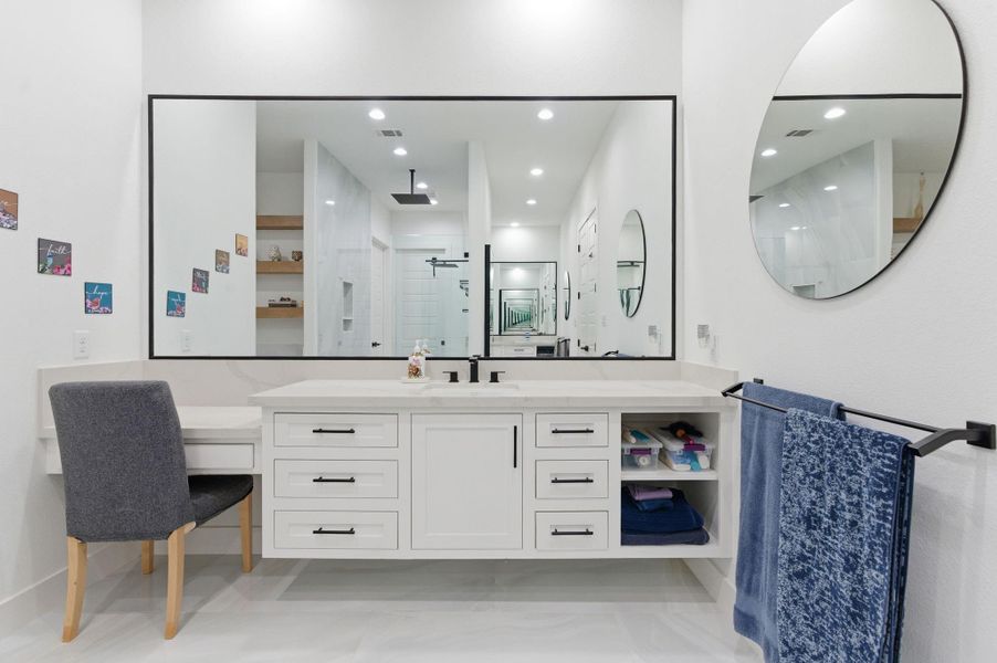 Furnished interior view inside a new home in , Magnolia (Image 14).