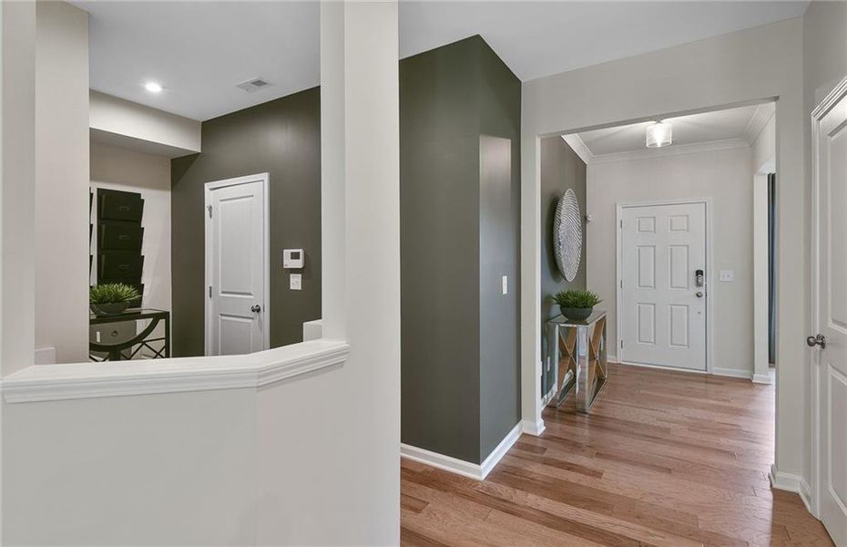 Furnished interior view inside a new home in Oakwood, Cumming (Image 11).