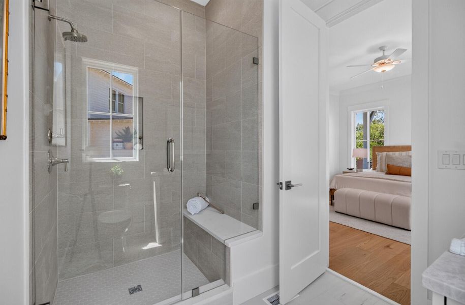 Furnished interior view inside a new home in , Johns Island (Image 18).