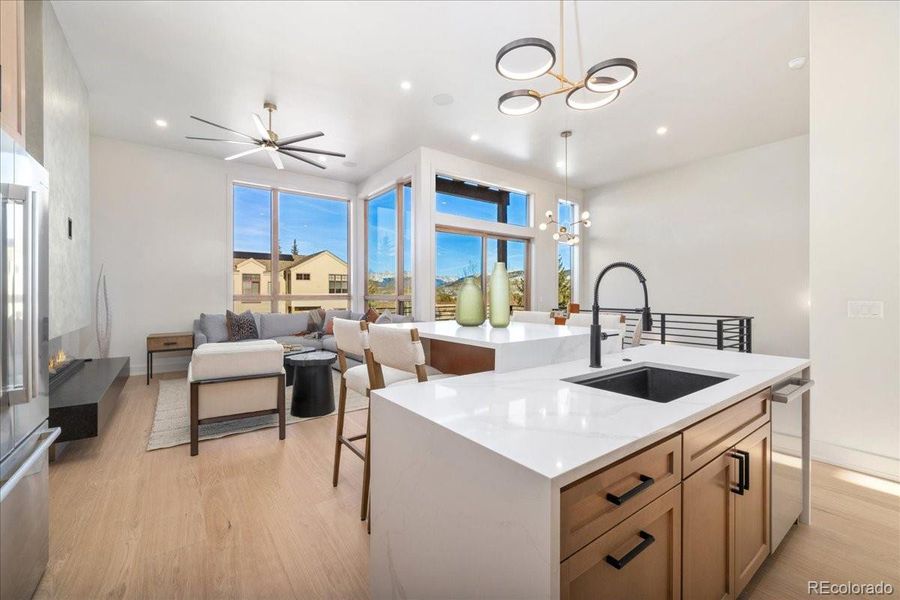 Furnished interior view inside a new home in , Frisco (Image 5).