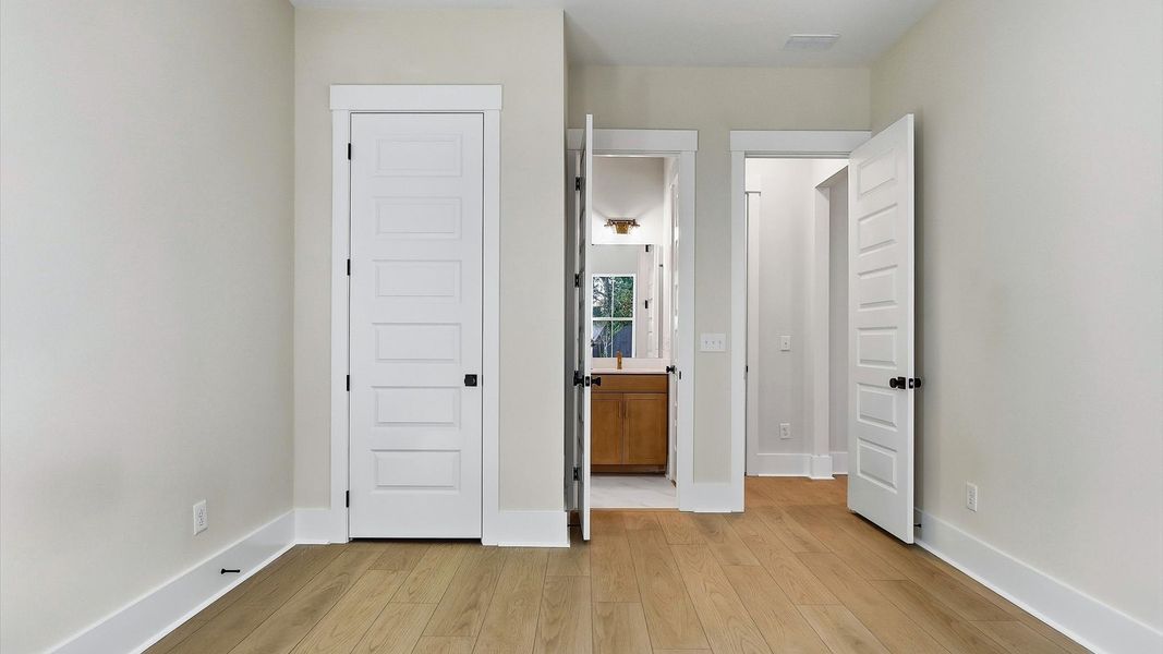 Representative furnished interior of a home built from the Stonehaven  II by DRB Homes in Oak Bend, Charleston (Image 16).
