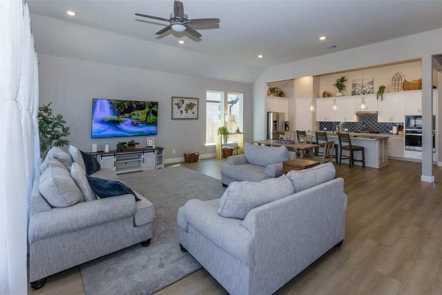 Furnished interior view inside a new home in Amira: Heritage Collection, Tomball (Image 14).