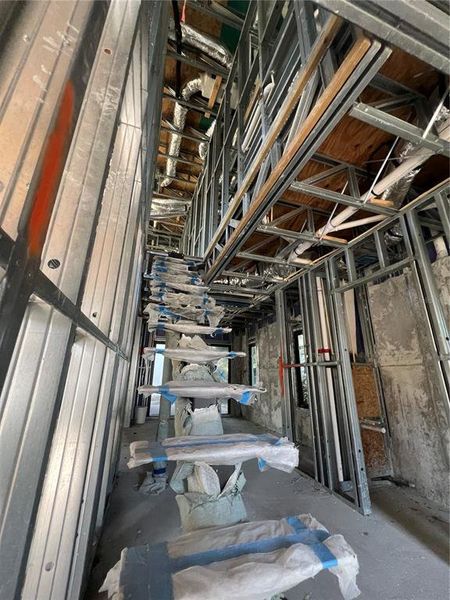 In-progress construction of a new home in , Sarasota, FL (Image 2). In-progress construction of a new home in , Sarasota, FL (Image 2).