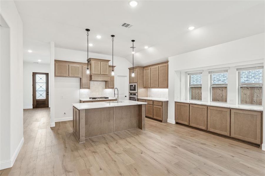 Furnished interior view inside a new home in Creekview Meadows, Pilot Point (Image 9). Furnished interior view inside a new home in Creekview Meadows, Pilot Point (Image 9).