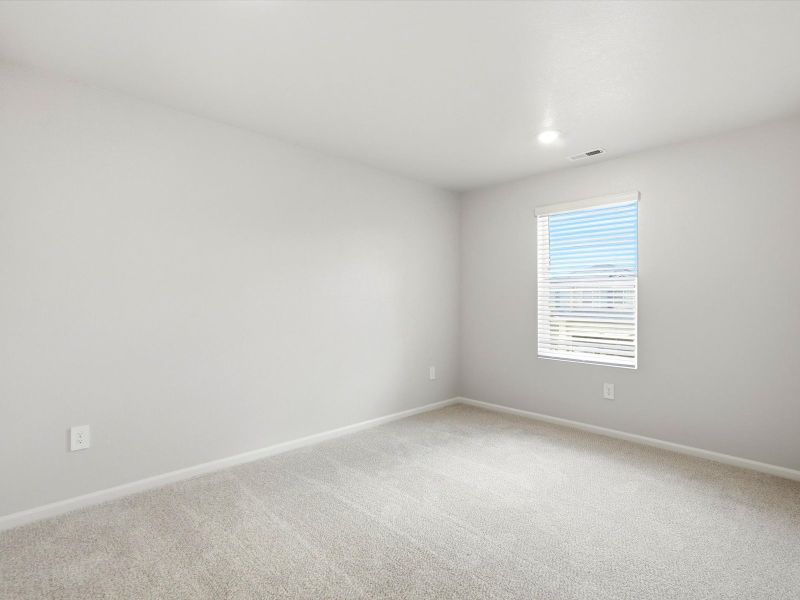 Spacious, unfurnished interior of a new home in Lorson Ranch: The Trail Collection, Colorado Springs (Image 18). Spacious, unfurnished interior of a new home in Lorson Ranch: The Trail Collection, Colorado Springs (Image 18).