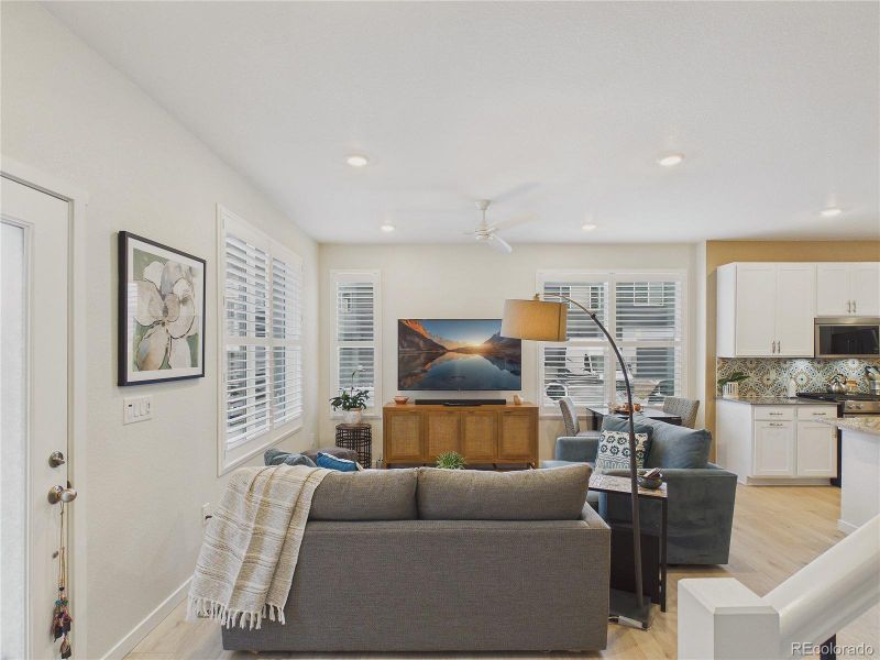 Furnished interior view inside a new home in Whisper Village, Arvada (Image 16).