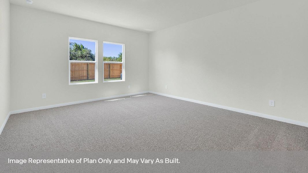 Spacious, unfurnished interior of a new home in Paramount, Kyle (Image 16). Spacious, unfurnished interior of a new home in Paramount, Kyle (Image 16).