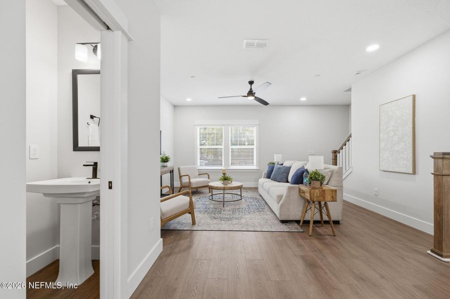 Furnished interior view inside a new home in , Jacksonville Beach (Image 5).