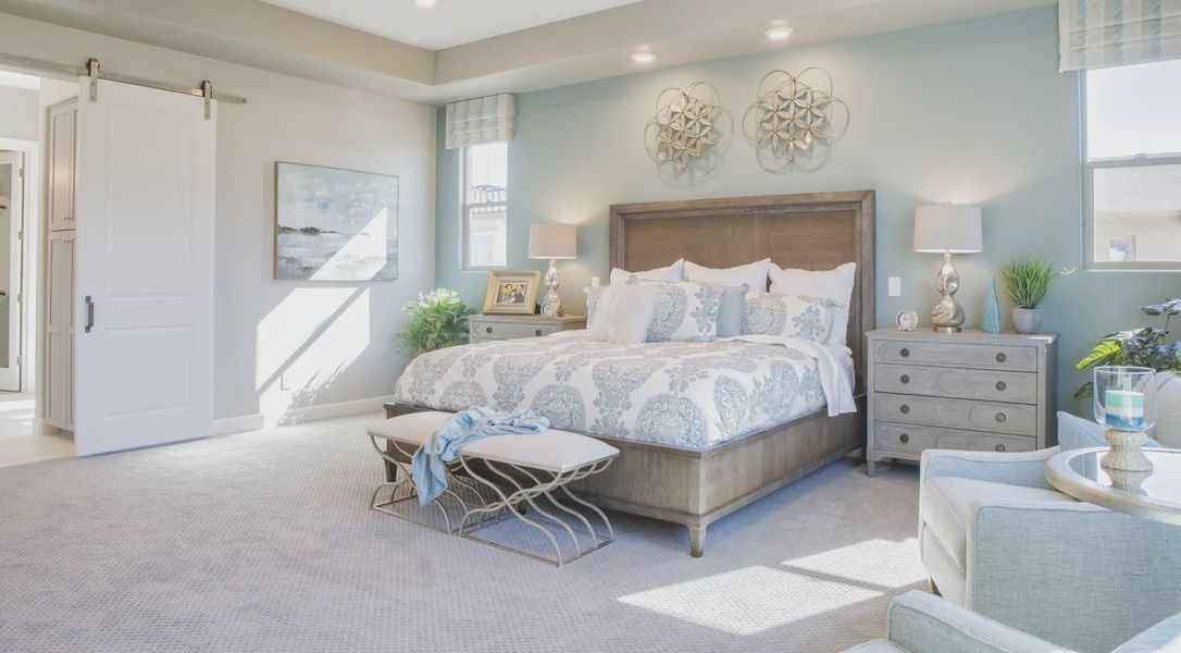 Furnished interior view inside a new home in Bellero Estates, Queen Creek (Image 14).