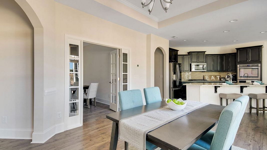 Representative furnished interior of a home built from the Portico Classic by Epcon Communities in The Cottages at 78 North, Sanford (Image 15). Representative furnished interior of a home built from the Portico Classic by Epcon Communities in The Cottages at 78 North, Sanford (Image 15).