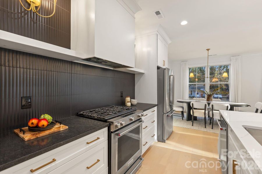 Furnished interior view inside a new home in , Charlotte (Image 18).