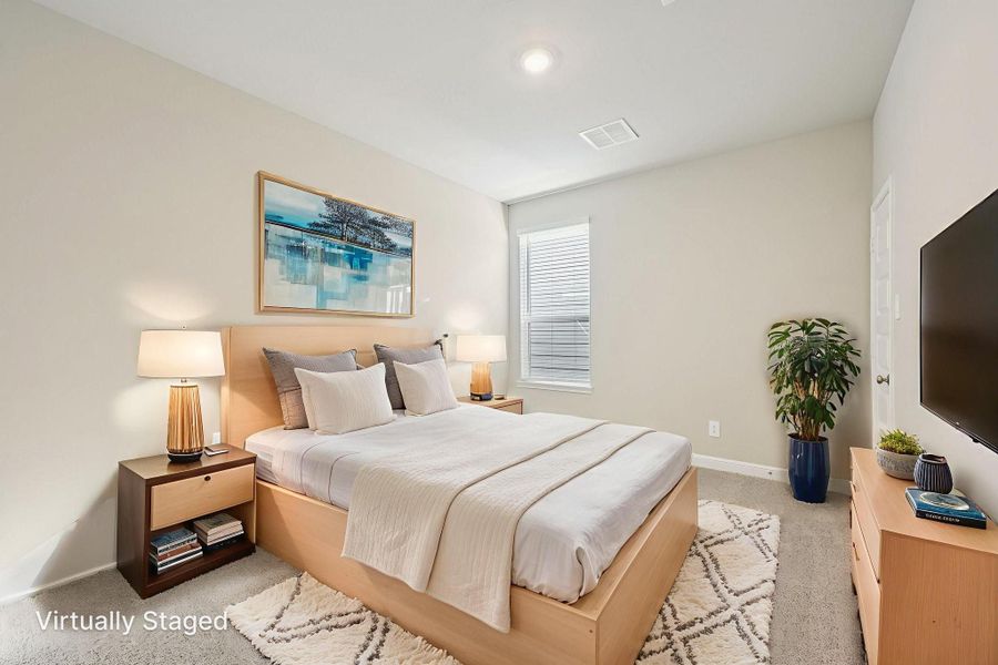 Furnished interior view inside a new home in Kemah Crossing - Luxe Series, Kemah (Image 11).