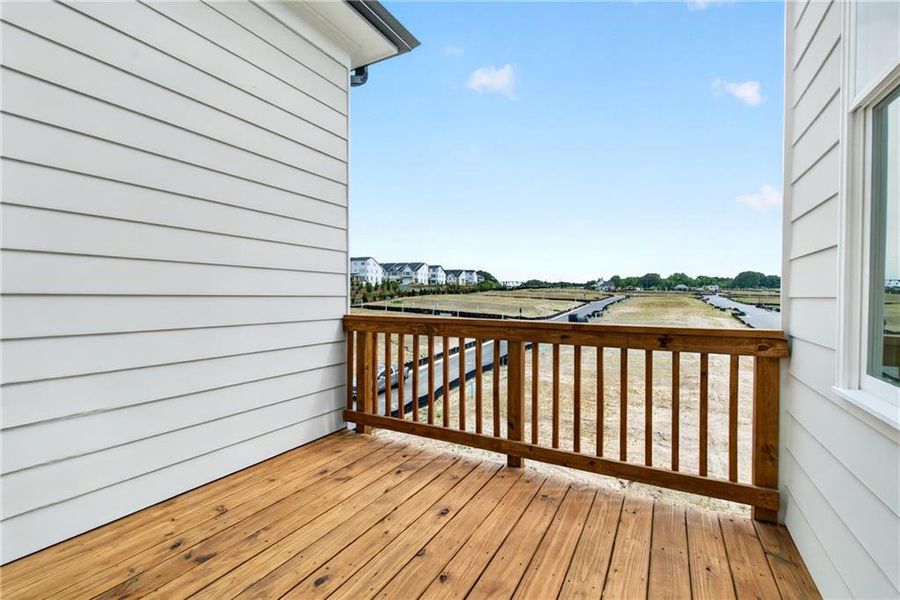 Exterior details and patio area of a home in Waterhaven, Cumming (Image 23).