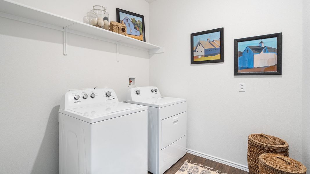 Representative furnished interior of a home built from the The Kendall by D.R. Horton in Talavera, Kyle (Image 37). Representative furnished interior of a home built from the The Kendall by D.R. Horton in Talavera, Kyle (Image 37).