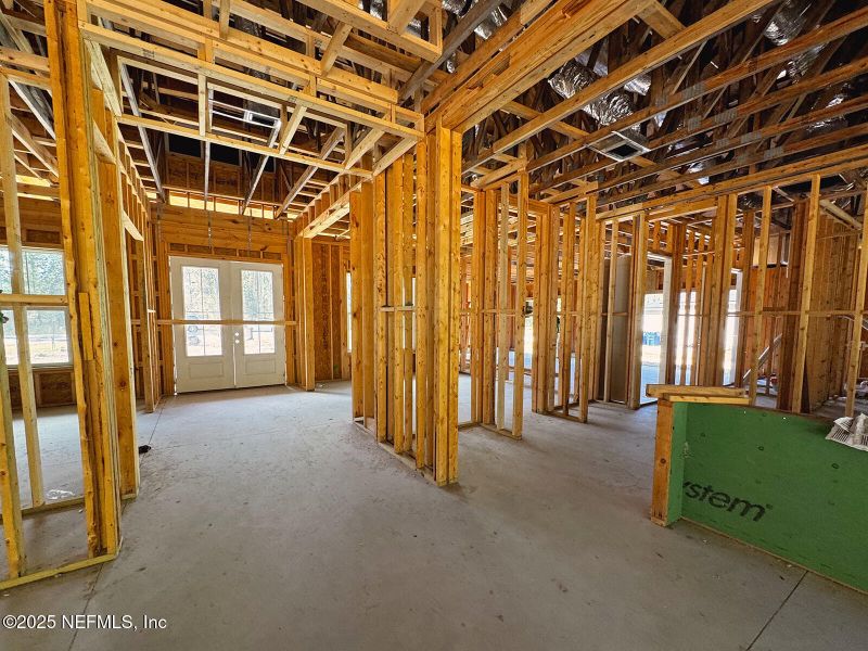 In-progress construction of a new home in , Yulee, FL (Image 8). In-progress construction of a new home in , Yulee, FL (Image 8).