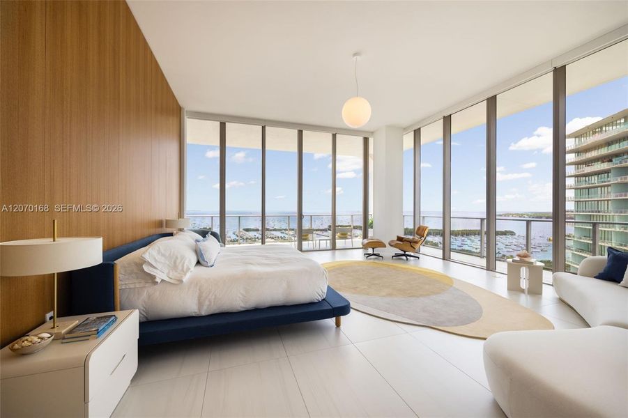 Furnished interior view inside a new home in , Miami (Image 4). Furnished interior view inside a new home in , Miami (Image 4).