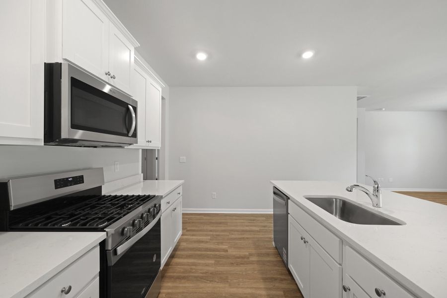 Furnished interior view inside a new home in Pineview North, Summerville (Image 4).
